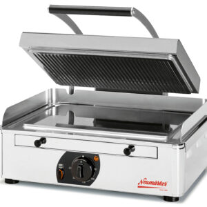 Neumärker Duplex Kontakt Grill 2.0 Kontaktgrill mit Grillplatten aus Edelstahl