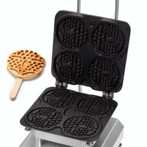 Neumärker Manufaktur Neumärker Waffeleisen Thermocook® inkl. Waffel-Bärchen am Stiel Wechselplatten