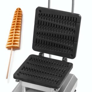 Neumärker Manufaktur Neumärker Waffeleisen Thermocook® inkl. Lolly-Waffel Wechselplatten (Aluminium antihaftbeschichtet)