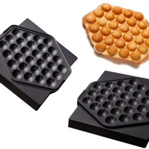 Neumärker Manufaktur Bubble Waffel Backplattensatz für SWiNG-Backsystem