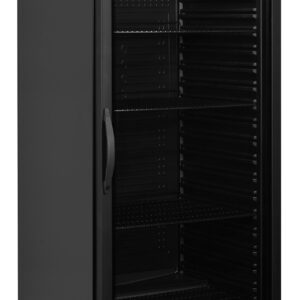 NordCap COOL-LINE Umluft-Gewerbekühlschrank UKS 620-G BLACK