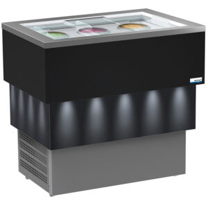 NordCap COOL-LINE Speiseeisvitrine Carrara Dark Vista 6