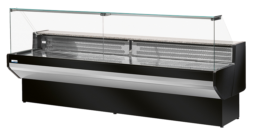 NordCap COOL-LINE Freikühltheke PATAGONIA 100 UM BLACK – Bild 2
