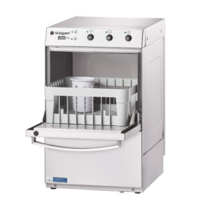 STALGAST Stalgast Gläserspülmaschine AQUA A3 mit Klarspülmitteldosierpumpe, Korbgröße 350x350 mm