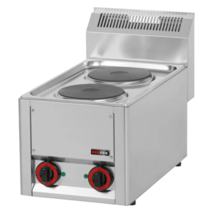 KBS Gastrotechnik Elektro-Kochfläche mit 2 Platten Ø18 cm Tischgerät