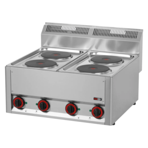 KBS Gastrotechnik Elektro-Kochfläche mit 4 Platten Ø18 cm Tischgerät
