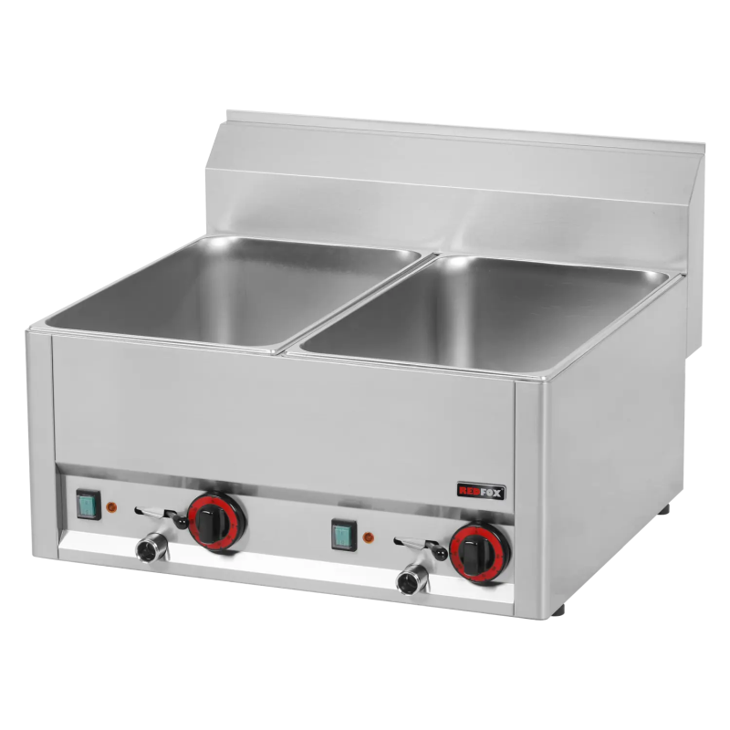 KBS Gastrotechnik Elektro-Bain Marie 2 Becken GN 1/1 - Tischgerät 1 KBS Gastrotechnik Elektro-Bain Marie 2 Becken GN 1/1 - Tischgerät