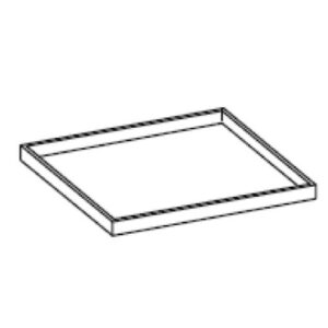 KBS Gastrotechnik Backofenblech 530 x 470 x 22,5 mm
