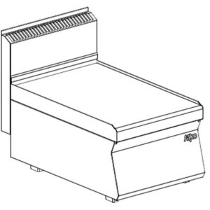 KBS Gastrotechnik Neutralelement 400 mm breit ohne Schublade