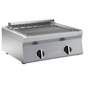 KBS Gastrotechnik Elektro Vaporgrill 2 Heizzonen Fläche 540x420mm Tischgerät