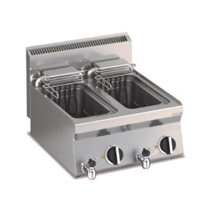 KBS Gastrotechnik Elektro Friteuse 2 x 10 lt. 12kW Tischgerät