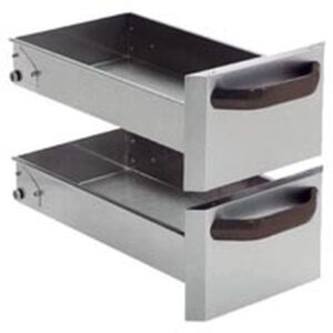 KBS Gastrotechnik Ready 700 Schubladen 2 Stück GN 1/1 35cm breit für Unterschränke
