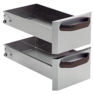 KBS Gastrotechnik Ready 700 Schubladen 2 Stück GN 2/1 70cm breit für Unterschränke