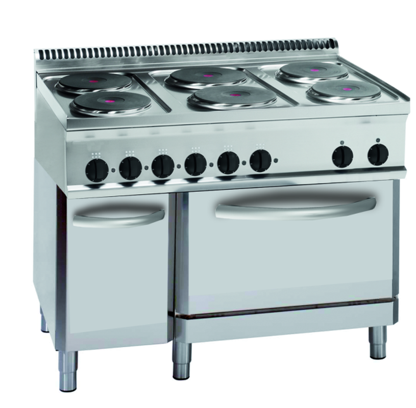KBS Gastrotechnik Elektro-Herd 6 Platten Umluft-Elektro-Backofen 1 KBS Gastrotechnik Elektro-Herd 6 Platten Umluft-Elektro-Backofen