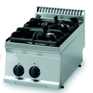 KBS Gastrotechnik Gas-Kochfläche 10,5kW 2 Brenner Tischgerät