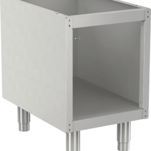 KBS Gastrotechnik Unterbau 3-seitig geschlossen Breite 400 mm für Kochserie Essence 700