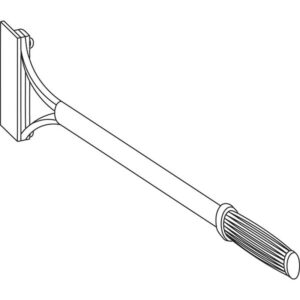 KBS Gastrotechnik Schaber für Grillplatten
