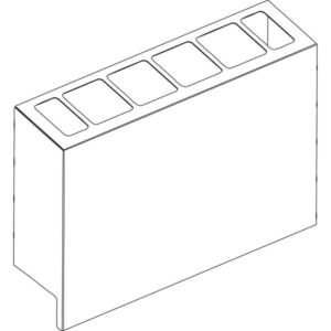 KBS Gastrotechnik Fritteusen Kaminverlängerung 600mm