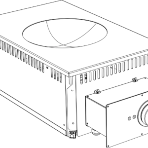 KBS Gastrotechnik Induktionswok ø300mm 1 Heizzone Drop In 700 Breite 400mm