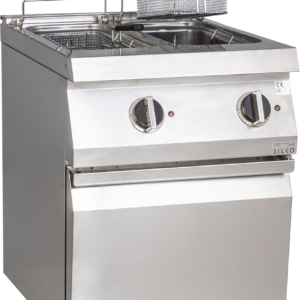 KBS Gastrotechnik Elektro-Fritteuse 2 Becken je 10 Liter Standgerät 18kW