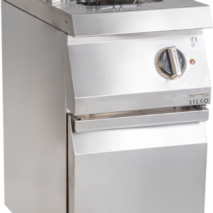 KBS Gastrotechnik Elektro-Fritteuse 1 Becken 10 L Standgerät 9kW Klappheizung