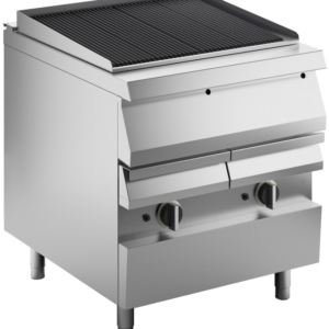 KBS Gastrotechnik Gas-Vaporgrill 15kW Wasserbecken & Ablasshahn