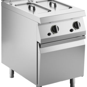 KBS Gastrotechnik Gas-Fritteuse 2 Becken 10 L Standgerät 20kW