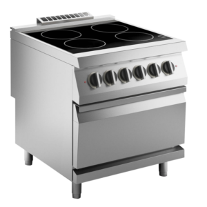 KBS Gastrotechnik Elektro-Glaskeramikherd 22kW mit Elektro-Ofen 6kW