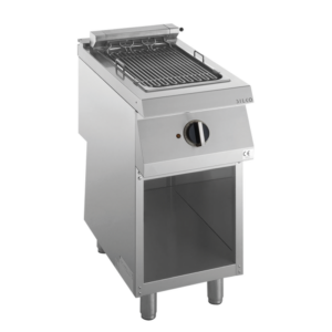 KBS Gastrotechnik Elektro-Vaporgrill 5,41kW mit herausnehmbarer Wasser- und Fettauffangwanne