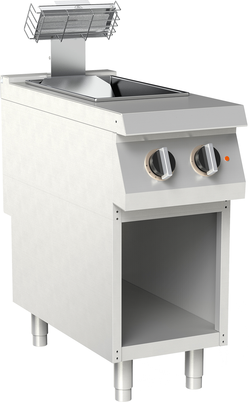 KBS Gastrotechnik Elektro-Frittenwanne offener Unterbau 1 KBS Gastrotechnik Elektro-Frittenwanne offener Unterbau