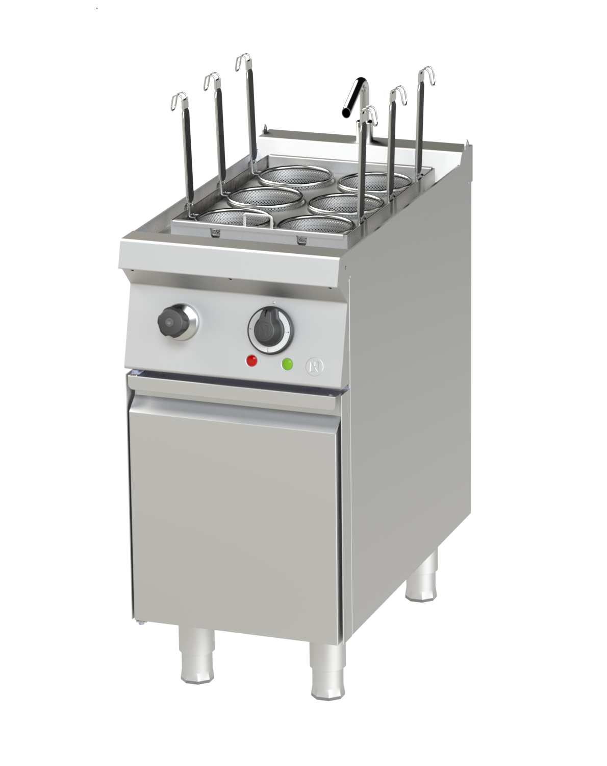 KBS Gastrotechnik Asia Elektro-Nudelkocher für 6 Nudelkörbe 2 Heizzonen 1 KBS Gastrotechnik Asia Elektro-Nudelkocher für 6 Nudelkörbe 2 Heizzonen