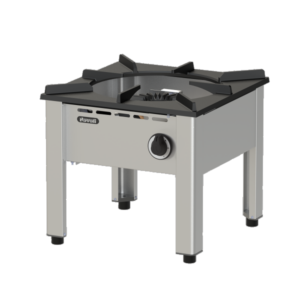 KBS Gastrotechnik Gas Hockerkocher mit 13 kW Hochleistungsbrenner