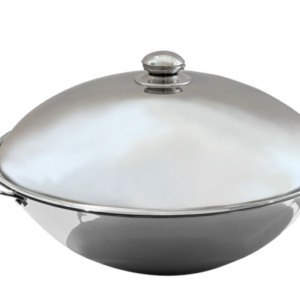 KBS Gastrotechnik Induktions-Wokpfanne Ø400 mm mit 2 Haltegriffen