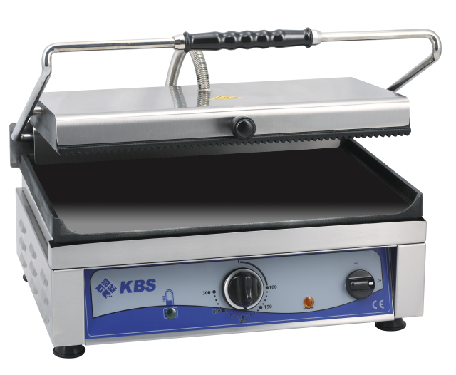KBS Gastrotechnik Kontaktgrill Grillfläche 45x27 cm oben gerillt & unten glatt 1 Heizzone 3 KBS Gastrotechnik Kontaktgrill Grillfläche 45x27 cm oben gerillt & unten glatt 1 Heizzone – Bild 3