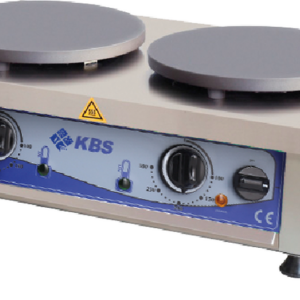 KBS Gastrotechnik Crepiere elektro 2 Platten Ø40 cm