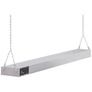 KBS Gastrotechnik Speisenwämer-Wärmebrücke mit Kettenaufhängung Breite 46cm