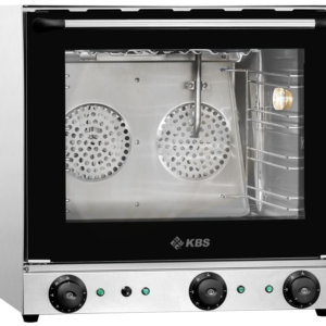 KBS Gastrotechnik Heißluftofen Premium 2,7 kW mit manueller Beschwadung und 2 kW Grillfunktion