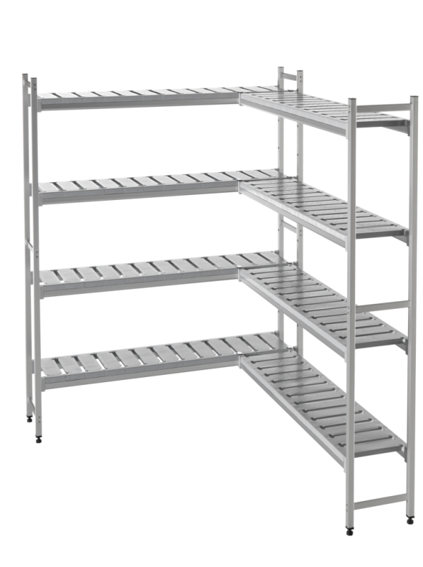 KBS Gastrotechnik Regaleinrichtung L-förmig für EVO100-03 1 KBS Gastrotechnik Regaleinrichtung L-förmig für EVO100-03