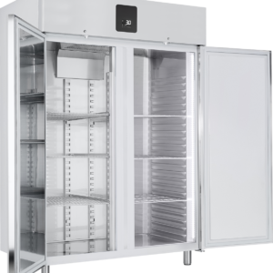 KBS Gastrotechnik Edelstahl-Gewerbetiefkühlschrank TKU 1422 GN 2/1