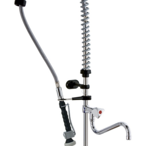 KBS Gastrotechnik STYL Knebel-Geschirrwaschbrause mit Schwenkhahn und Brausekopf NEW