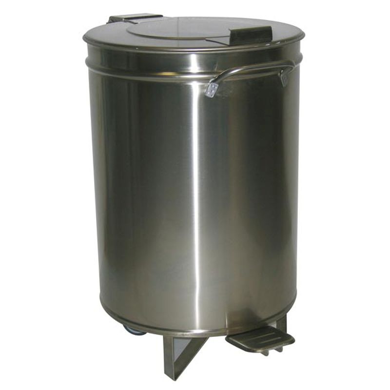 KBS Gastrotechnik Abfalleimer, 75lt., ø46 cm mit Fußpedal 1 KBS Gastrotechnik Abfalleimer, 75lt., ø46 cm mit Fußpedal