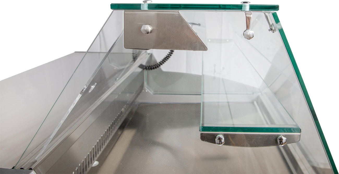 KBS Gastrotechnik Mehrzweckvitrine Super 1000 mit geradem Glasaufbau 3 KBS Gastrotechnik Mehrzweckvitrine Super 1000 mit geradem Glasaufbau – Bild 3
