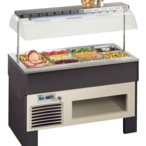 KBS Gastrotechnik Bain Marie Proxima 3 M mit elektrischer Haube