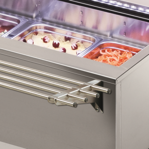 KBS Gastrotechnik Salatbar Isola 4M VT Tablettrutsche Rundrohr