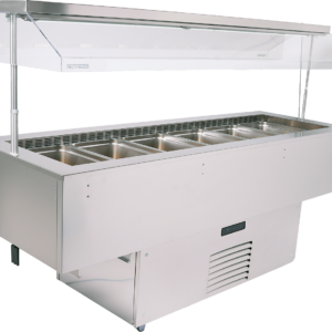 KBS Gastrotechnik Salatbar Isola 6M VT Inox