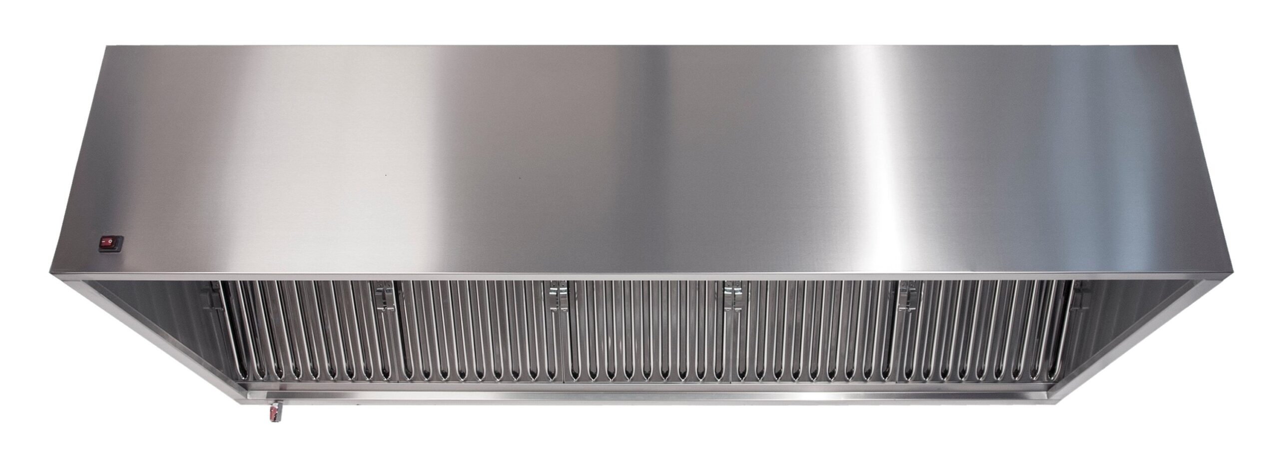 KBS Gastrotechnik Wandhaube Kubusform 180x90cm Flammschutzfilter Typ F1 2 KBS Gastrotechnik Wandhaube Kubusform 180x90cm Flammschutzfilter Typ F1 – Bild 2