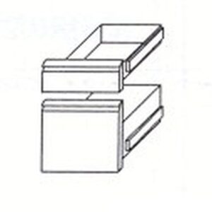 KBS Gastrotechnik Schubladensatz 1/3 +2/3 Kühltischschubladensatz KTE Serie