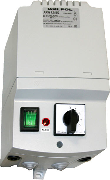 KBS Gastrotechnik 5-stufiger Drehzahlregler für Lüftungsmotor 10,0A 1 KBS Gastrotechnik 5-stufiger Drehzahlregler für Lüftungsmotor 10,0A