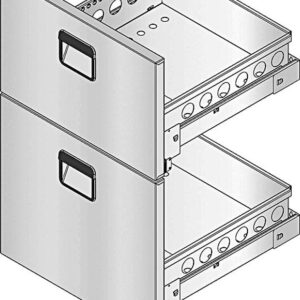 KBS Gastrotechnik Schubladensatz 1/3+2/3 für Getränketheke