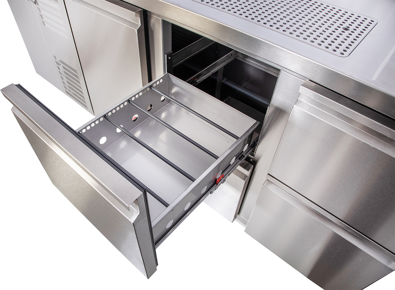 KBS Gastrotechnik Schubladensatz 1/2+1/2 für Getränketheke 2 KBS Gastrotechnik Schubladensatz 1/2+1/2 für Getränketheke – Bild 2